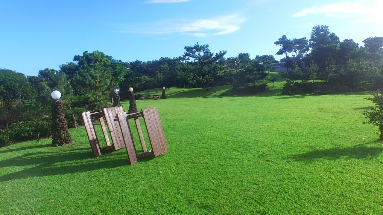 סאוגוויפו Jeju Bille Log Pension מראה חיצוני תמונה